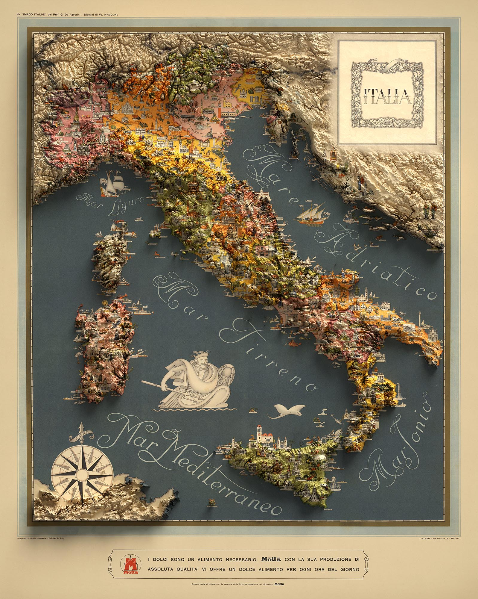 Image showing the difference between an Original map and a map that has undergone the Unique 3D transformation