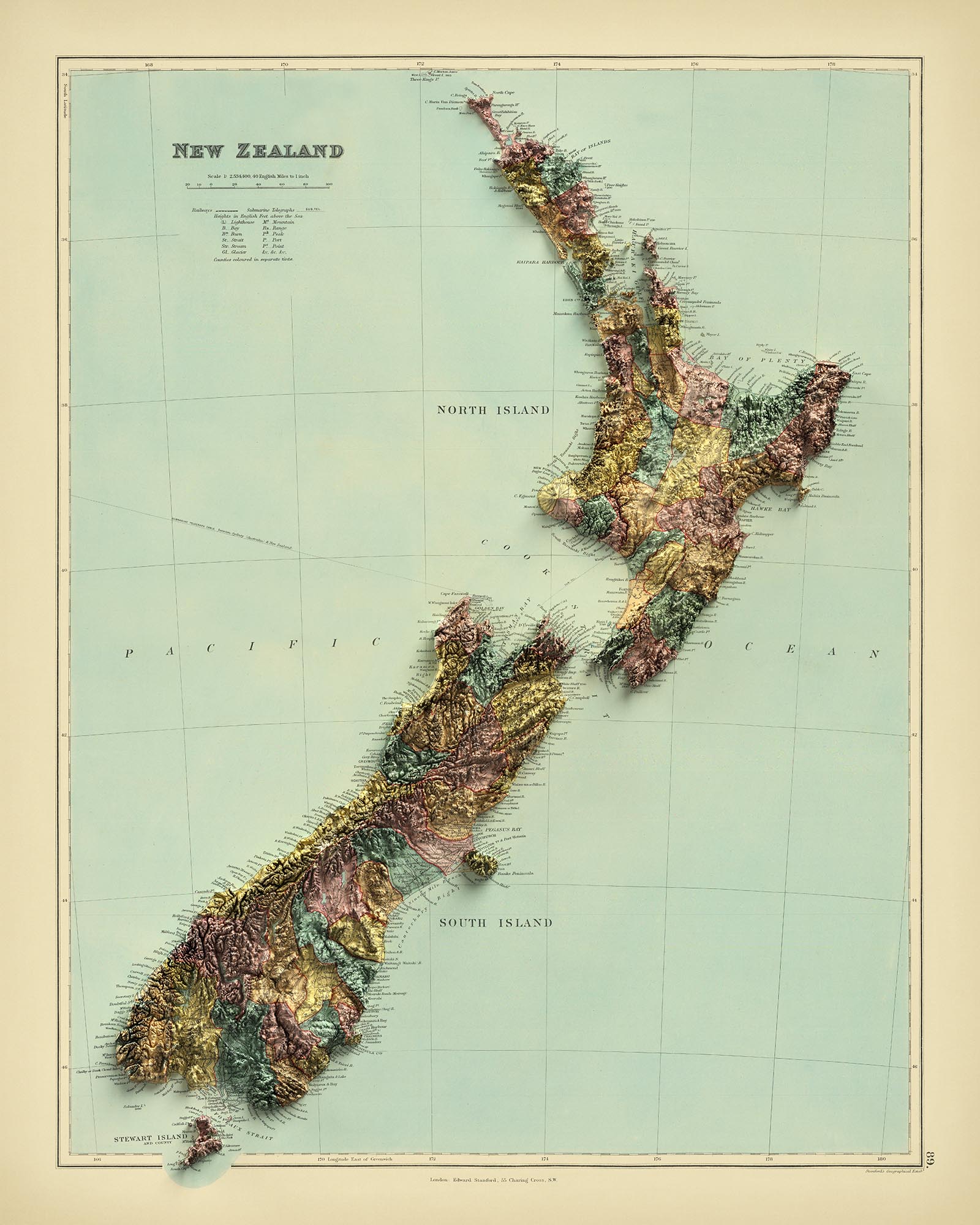 Image showing the difference between an Original map and a map that has undergone the Unique 3D transformation