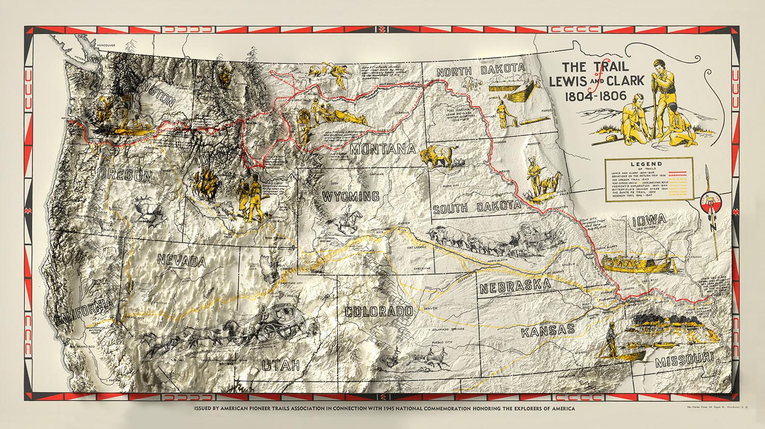 Image showing the difference between an Original map and a map that has undergone the Unique 3D transformation