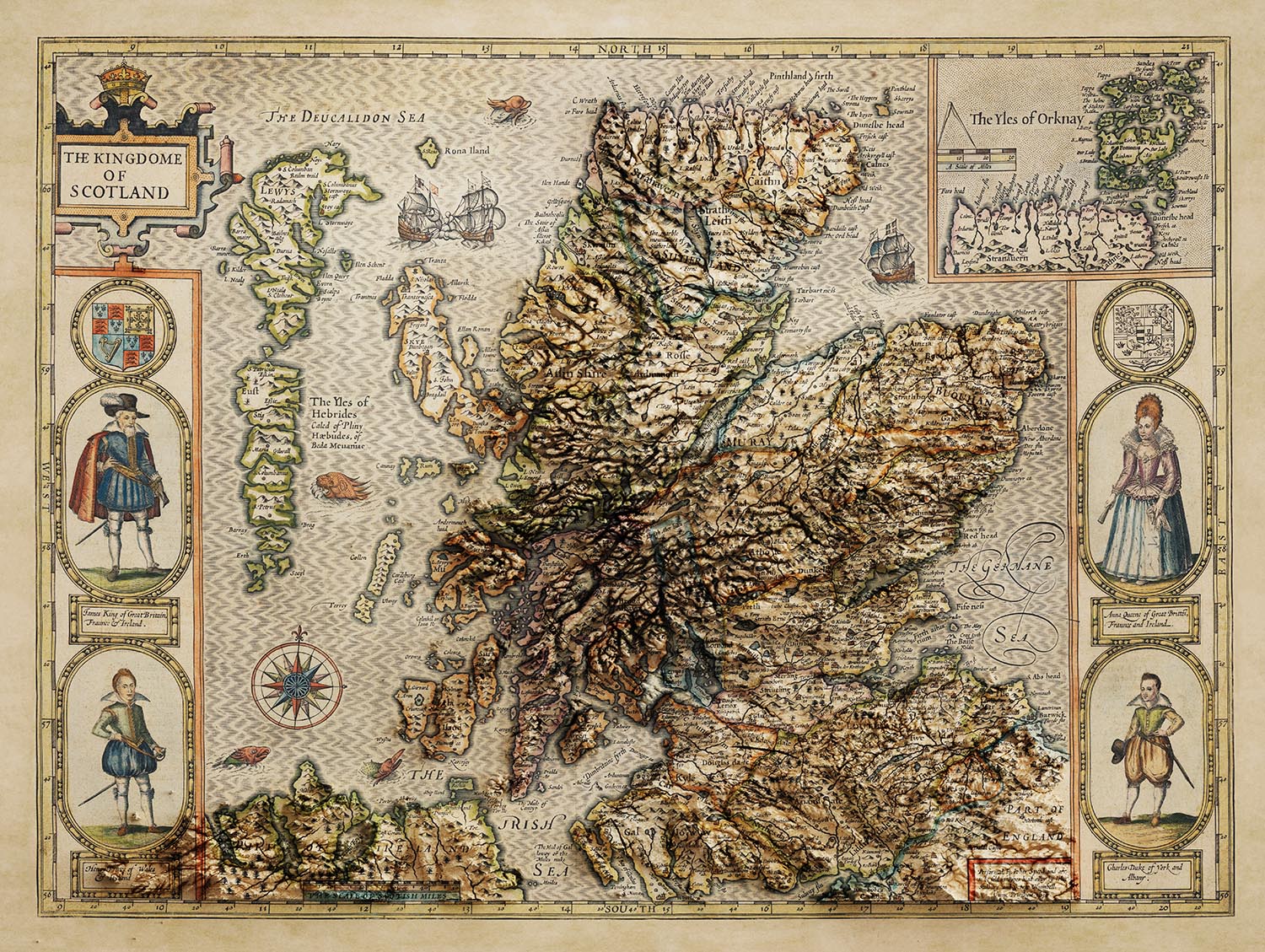 Image showing the difference between an Original map and a map that has undergone the Unique 3D transformation