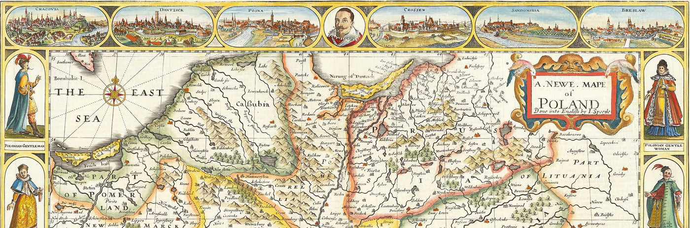 Old John Speed World Maps