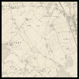 Mappa Antica Personalizzata di Stevenage 
