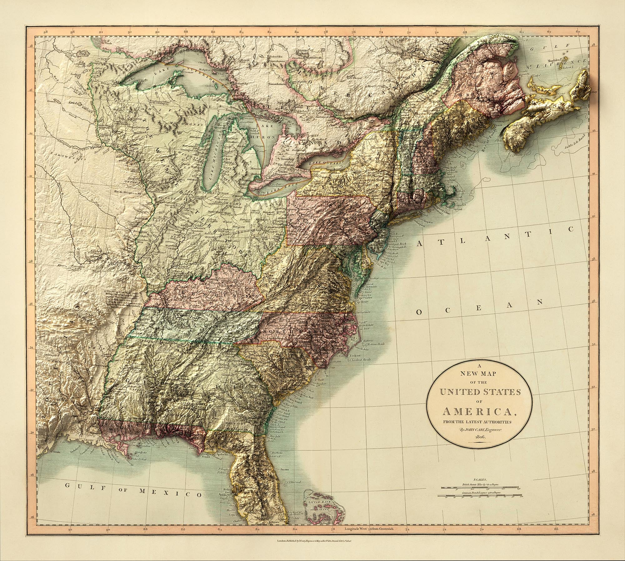 Image showing the difference between an Original map and a map that has undergone the Unique 3D transformation