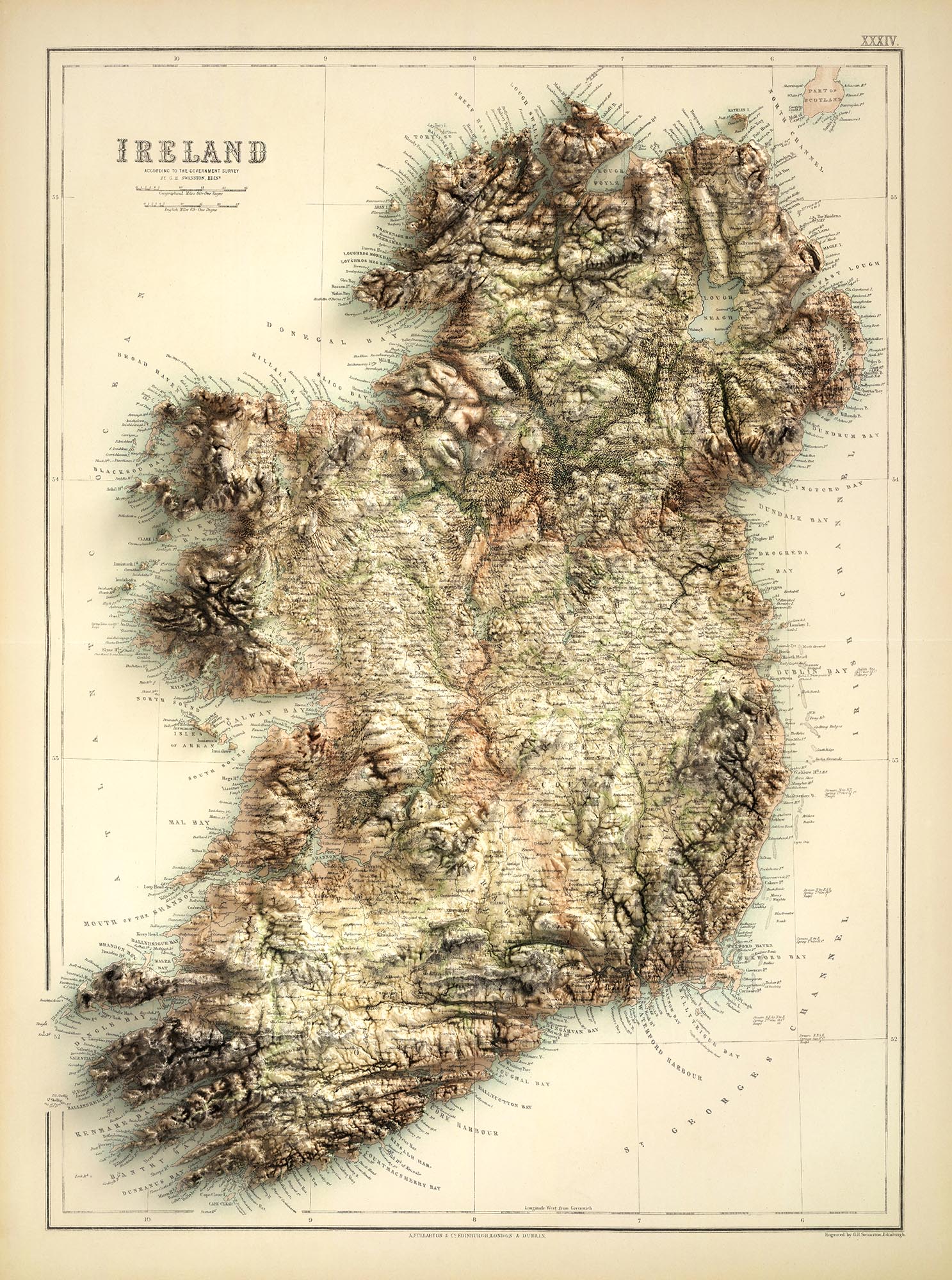 Image showing the difference between an Original map and a map that has undergone the Unique 3D transformation