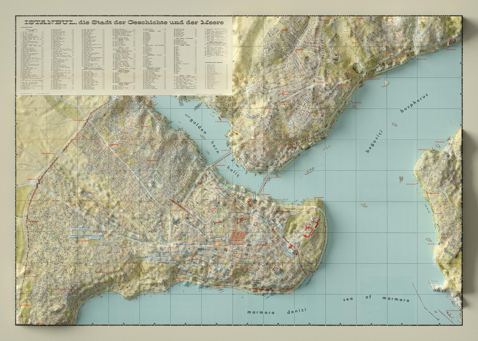 Image showing the difference between an Original map and a map that has undergone the Unique 3D transformation