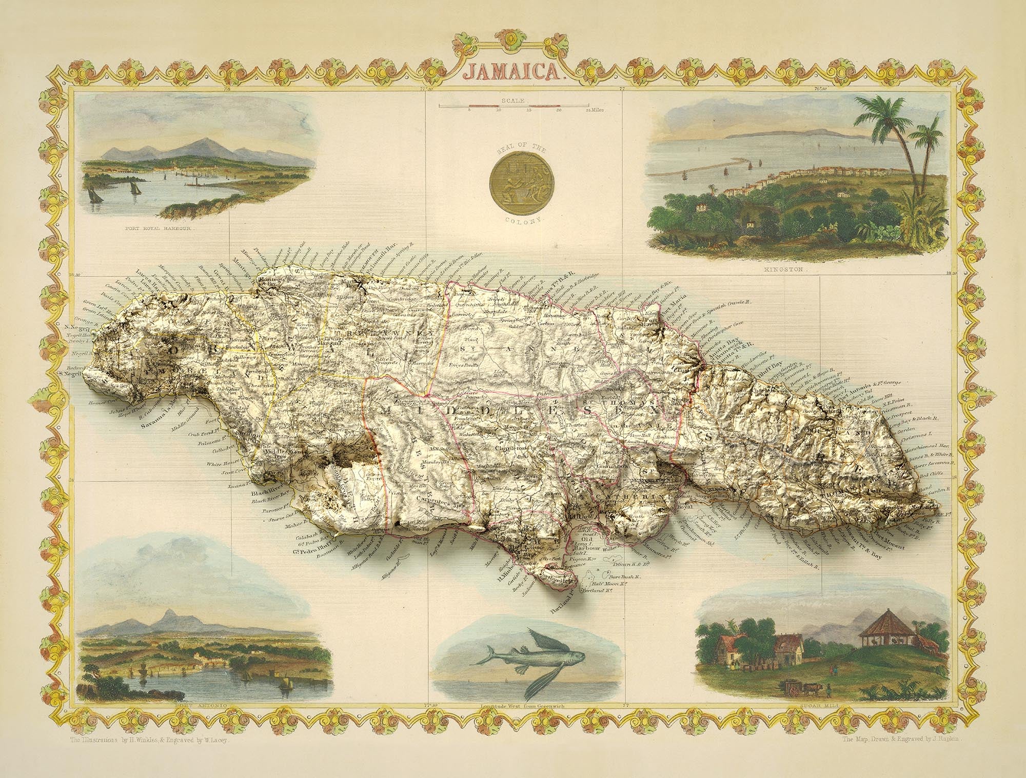 Image showing the difference between an Original map and a map that has undergone the Unique 3D transformation