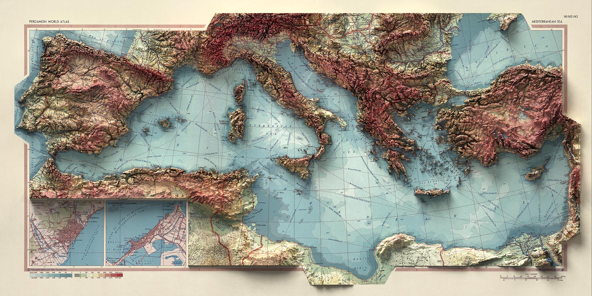 Image showing the difference between an Original map and a map that has undergone the Unique 3D transformation