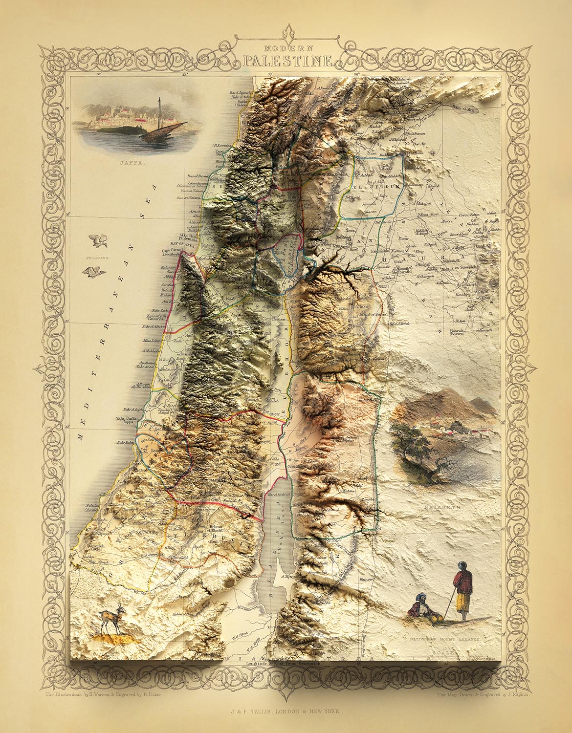 Image showing the difference between an Original map and a map that has undergone the Unique 3D transformation