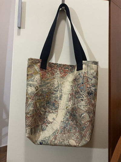 London Tote Bag - Ein einzigartiger Tragetasche mit alten Karten von London (Charles Booth, C&J Greenwood, John Rocque) 