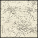 Personalised Old Map of Wythenshawe