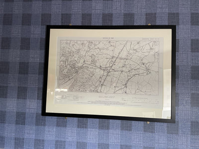 Custom Old Map of France - Make Your Own 1800s French General Chart (Carte de l'état-major)