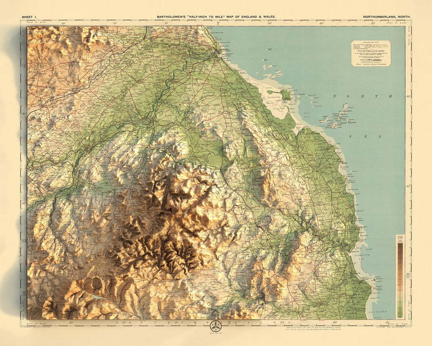 This map in Unique 3D form