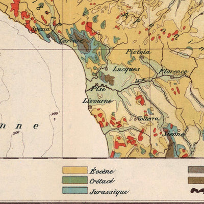 Old Map of the Alps by Kartographia Winterthur, 1921: Switzerland, Austria, Italy, Mont Blanc, Dolomites