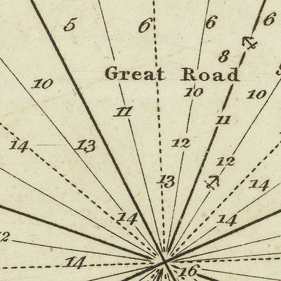 Alter Golf von Rosen, Spanien Nautische Karte von Heather, 1802: Costa Brava, Katalanische Küste, Tiefenmessungen 