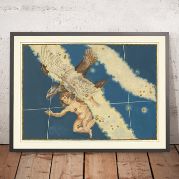 Ancienne carte étoilée d&