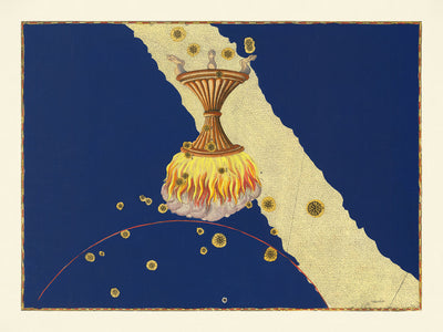 Alter Sternenkarte von Ara von Johann Bayer, 1603 - Himmlische Sternbildkarte 