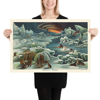 Arktische Zone von Levi Walter Yaggy, 1893 