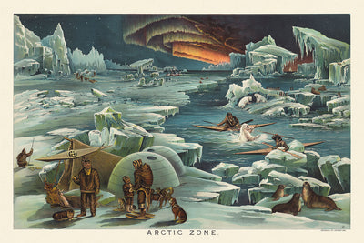 Arktische Zone von Levi Walter Yaggy, 1893 
