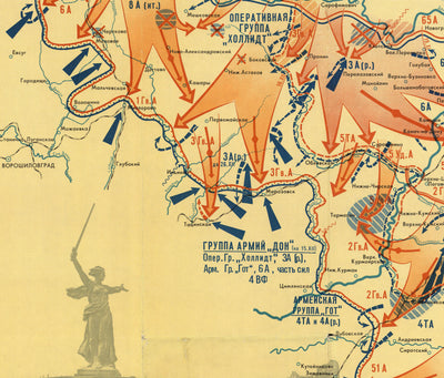 Schlacht von Stalingrad, 1942-1943: Zweiter Weltkrieg in Russland, Wolga, Rote Oktober Fabrik, sowjetischer Sieg 