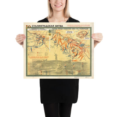 Schlacht von Stalingrad, 1942-1943: Zweiter Weltkrieg in Russland, Wolga, Rote Oktober Fabrik, sowjetischer Sieg 