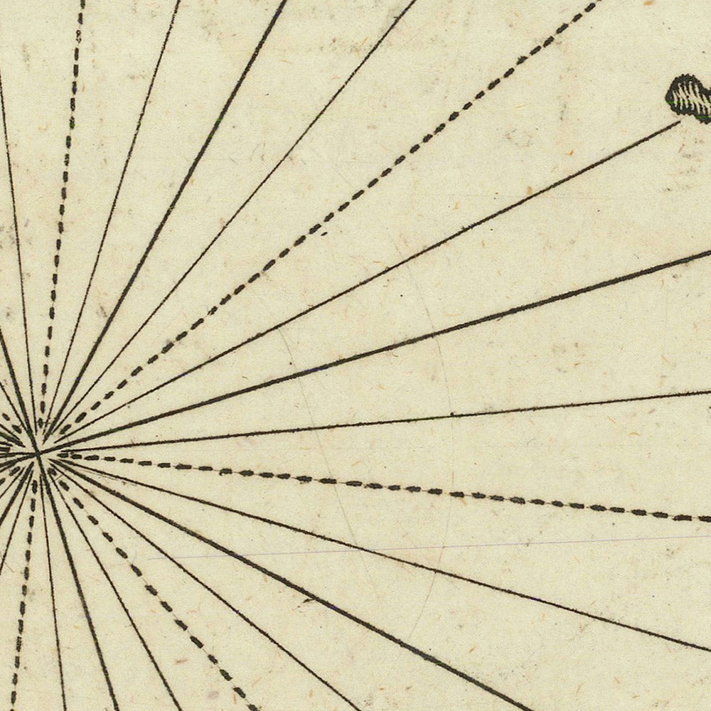 Old Port of Beirut Nautical Chart by Heather, 1802: Lebanon, Syria, Detailed Soundings