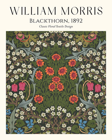 Blackthorn by William Morris, 1892