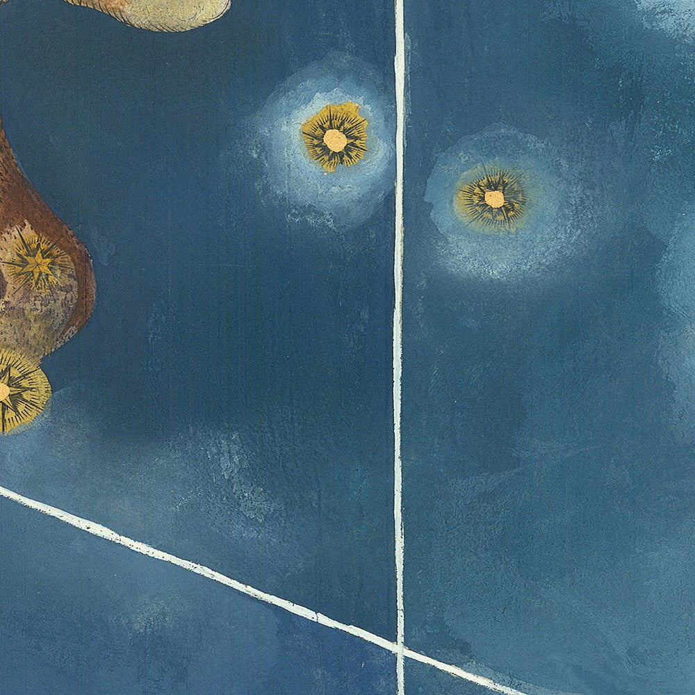 Old Star Map of Corvus by Johann Bayer, 1603 - Celestial Constellation Chart