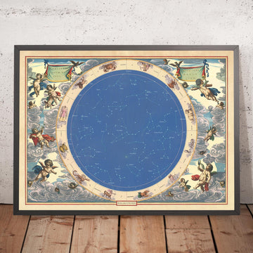 Mappa Stellare Personalizzata: Carta Celeste Personalizzata per Data Specifica, Compleanno, Anniversario 