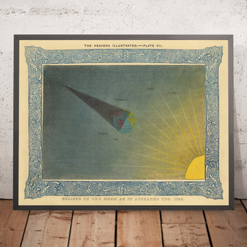 Eclissi della Luna come apparve nel dicembre 1833 di Duncan Bradford, 1837 