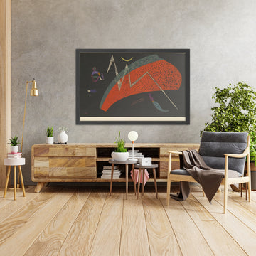 A framed image of 