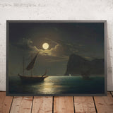 Moonlight by Ivan Konstantinovich Aivazovsky, 1817