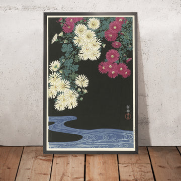 A framed image of 