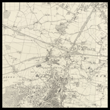 Personalised Old Map of Altrincham