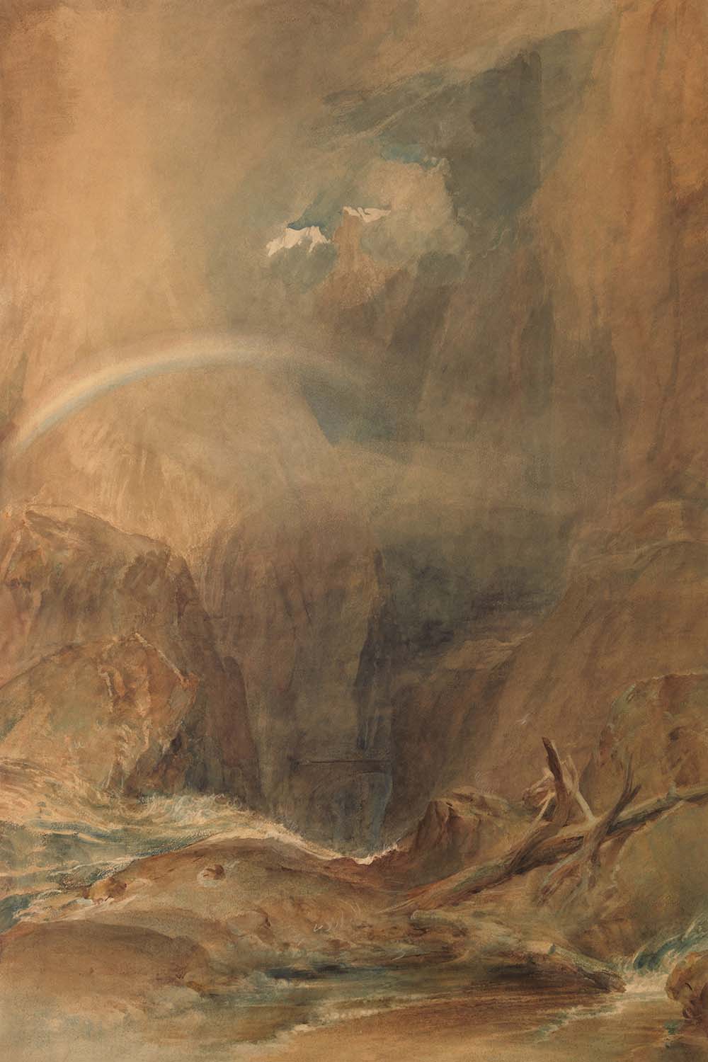 Devil’s Bridge, Saint Gotthard’s Pass by Turner, 1804