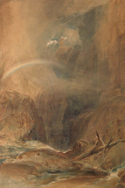 Devil’s Bridge, Saint Gotthard’s Pass by Turner, 1804