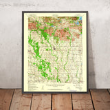 Old Map of Medicine Park, Oklahoma by USGS, 1960 – Mount Scott & Lake Lawtonka