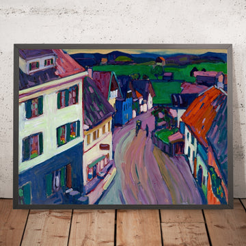 A framed image of 