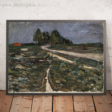 A framed image of 