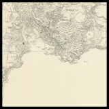 Mappa Antica Personalizzata di Torquay 