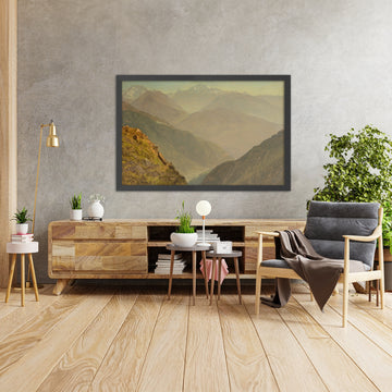 A framed image of 