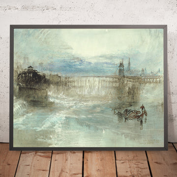 A framed image of 