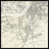 Personalised Old Map of Wallsend