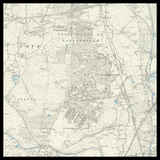 Personalised Old Map of Farnborough