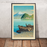 Morgen am Mitohama Strand mit dem Mt Fuji von Hasui Kawase 1935 