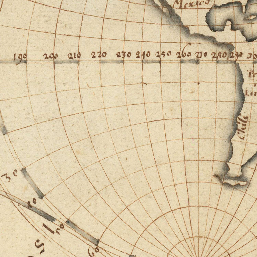 Mappa del mondo antica di Trippit, 1665: Proiezioni polari gemelle, California come isola, rari diagrammi astronomici 