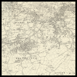 Personalised Old Map of Kingswinford