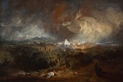 La Quinta Plaga de Egipto por Turner, 1800 