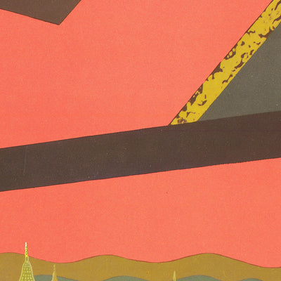 Bangkok Travel Poster: American President Lines by J. Clift, 1958