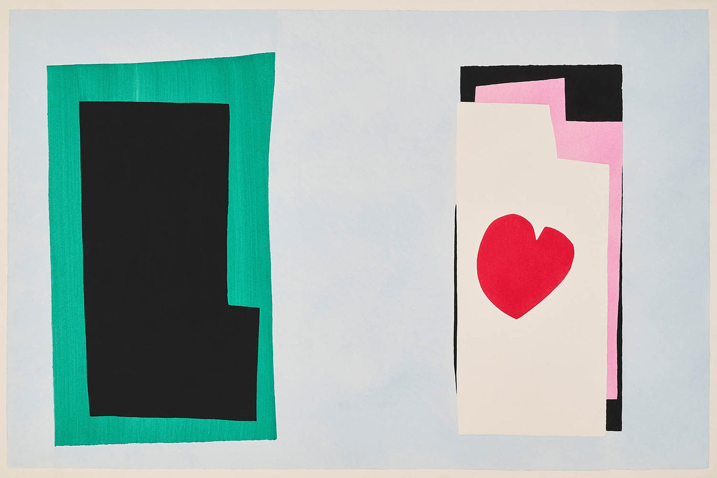 Das Herz (The Heart) von Henri Matisse, 1947 