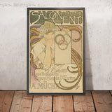 Salon des Cent by Alphonse Mucha, 1897